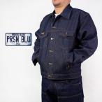プリズンブルース デニムジャケット PRISON BLUES WESTERN JACKET 6501111 Rigid Blue ウエスタンジャケット Gジャン トラッカージャケット リジッドブルー