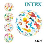 [ кошка pohs отправка ] Inte ksINTEX Live Lee принт пляжный мяч 51cm U-59040 пляжный мяч море бассейн 