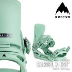 日本正規品 スノーボード ビンディング バートン BURTON MEN'S CARTEL X EST Soft Sage カーテル エックス イーエスティ バインディング メンズ 25-26