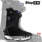 日本正規品 スノーボード ブーツ バートン BURTON MEN'S WAVERANGE X STEP ON Black ウェーブレンジ エックス ステップオン メンズ 25-26