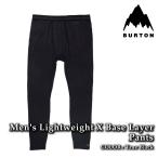  Япония стандартный товар сноуборд внутренний Barton BURTON LIGHTWEIGHT X BASE LAYER PANTS True Black свет вес re year мужской 25-26