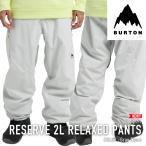 ショッピングバートン 日本正規品 スノーボード ウェア パンツ バートン BURTON MEN'S RESERVE 2L RELAXED PANTS Gray Cloud メンズ 25-26