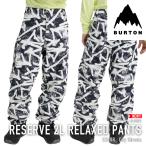 ショッピングバートン 日本正規品 スノーボード ウェア パンツ バートン BURTON MEN'S RESERVE 2L RELAXED PANTS City Streets メンズ 25-26