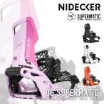 [ Япония стандартный товар ] сноуборд крепления nai decker NIDECKER OG SUPERMATIC Black / White / Milkshake / Paprikao-ji- super matic 