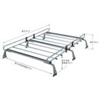 *ROCKY багажник на крыше ZM серии Every Wagon DA64W серия standard roof ZM-301M
