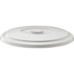 〔20セット〕 ポリバケツ/清掃用品 〔フタのみ単品〕 13SB用蓋 ライトグレー 丸型 『ベルク』 〔家庭用品 掃除用品 業務用〕