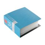 （まとめ）バッファローCD＆DVDファイルケース ブックタイプ 36枚収納 ブルー BSCD01F36BL 1個〔×10セット〕