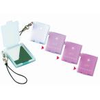 ( ultra-violet rays measures ) mobile Mini compact mirror mirror ( 3 piece set ) UV sensor with strap . made in Japan 