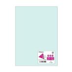 (まとめ) 長門屋商店 Color Paper A5中厚口 水 ナ-5210 1冊(100枚) 〔×10セット〕