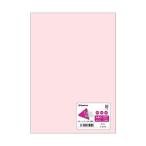 (まとめ) 長門屋商店 Color Paper A5中厚口 さくら ナ-5219 1冊(100枚) 〔×10セット〕
