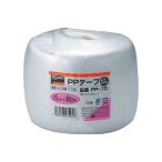 梱包結束用品 ひも ＴＲＵＳＣＯ　ＰＰテープ　幅７０ｍｍＸ長さ３００ｍ　白　  (PP-70)