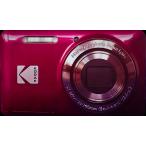 ショッピングネット コダック Kodak コンパクトデジタルカメラ PIXPRO FZ55RD レッド 赤