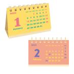 2025年　卓上カレンダー　名刺サイズ　グラフィック柄　CT2511　[M便 1/2]