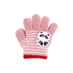 Yahoo! Yahoo!ショッピング(ヤフー ショッピング)子ども用手袋　ForGirls　5本指タイプ　トドラーサイズ　パンダ柄　ピンク　45128AH-tmk　[M便 1/3]