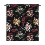 鬼滅の刃　巾着L　クロ　HKM-980　[M便 1/1]