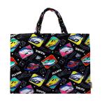 プラレール　キルトレッスンバッグ　ブラック　QPL6-2181　[M便 1/1]