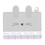  чехол для пропуска катушка с ремешком . заяц рисунок 113208 [M рейс 1/3]