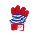 Yahoo! Yahoo!ショッピング(ヤフー ショッピング)子ども用手袋　FLuffY gLOVES　5本指タイプ　トドラーサイズ　レッド　45823-19-tmk [M便 1/1]