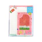 窓あき封筒レター　FRUITY ICE POP柄　09345　[M便 1/2]