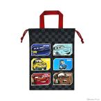 ショッピングカーズ ディズニー　カーズ　持ち手付き巾着　クロ　D7285BK-7　[M便 1/3]