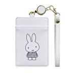  Miffy катушка имеется чехол для пропуска "теплый" белый цветок платье рисунок BN2318OW-1 [M рейс 1/4]