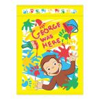 おさるのジョージ　お昼寝ケット　ペインティングタイム柄　[No.4765007600]