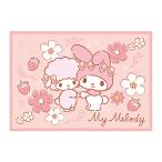 マイメロディ　ひざ掛け　ブロッサムカラー柄　[No.3805000800]