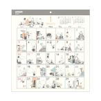  Moomin 2027 год настенный календарь комикс дизайн 1000140780