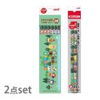 [メール便送料無料・名入れ不可]　あつまれどうぶつの森　かきかた鉛筆2B芯・赤鉛筆セット　4560182253145　[M便 1/3]
