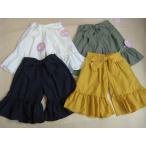 子供服　女の子　女子　ガール　ハーフパンツ　ガウチョパンツ　SWEET BERRY　キッズ　ジュニア　イージーパンツ　110 120 130 140 150 160