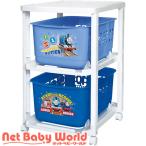 365日あすつく★代引・送料無料★ キャラクター ラック＆バスケット 錦化成 NISHIKI KASEI ディズニー Disney おもちゃ 玩具 収納