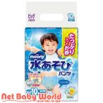 m- колено вода игра брюки голубой большой 12kg~22kg подгузники брюки ( 10 листов входит )/m- колено вода игра брюки 