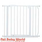 カトージ ベビーセーフティオートゲート+追加フレーム 10cm ホワイト ( 1セット )/ カトージ(KATOJI) ( ベビーゲート セーフティグッズ )