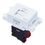 パナソニック WZ7519W 情報モジュラジャック(組立、CAT6A)(埋込型)(ホワイト)