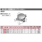 パナソニック DS67191K ねじなし丸型露出ボックス(3方出) E19 鋼板製 電気亜鉛メッキ