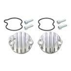キタコ KITACO アルミタペットキャップSET モンキー125（JB03/JB05）・グロム(JC92）等 磁気研磨仕様