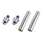 poshu лицо POSHFaith мотоцикл подвеска регулировочный винт Type2( воздушный клапан нет ) XJR400/S -1997 серебряный корпус / голубой вал 