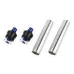 poshu лицо POSHFaith мотоцикл подвеска регулировочный винт Type2( воздушный клапан нет ) XJR400/S -1997 чёрный корпус / голубой вал 