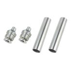 poshu лицо POSHFaith мотоцикл подвеска регулировочный винт Type2( воздушный клапан нет ) XJR400R/RII 1995-1997 серебряный корпус / серебряный вал 