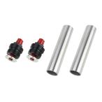 poshu лицо POSHFaith мотоцикл подвеска регулировочный винт Type2( воздушный клапан нет ) XJR400R/RII 1995-1997 чёрный корпус / красный вал 