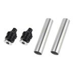 poshu лицо POSHFaith мотоцикл подвеска регулировочный винт Type2( воздушный клапан нет ) XJR400R/RII 1995-1997 чёрный корпус / черный вал 