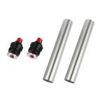 poshu лицо POSHFaith мотоцикл подвеска регулировочный винт Type2( воздушный клапан нет ) YZF-R25 2015-2018 чёрный корпус / красный вал 