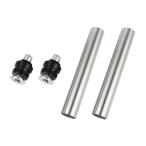 poshu лицо POSHFaith мотоцикл подвеска регулировочный винт Type2( воздушный клапан нет ) YZF-R25 2015-2018 чёрный корпус / серебряный вал 