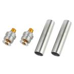 poshu лицо POSHFaith мотоцикл подвеска регулировочный винт Type2( воздушный клапан нет ) MT-07/A 2014-2020 серебряный корпус / Gold вал 