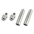 poshu лицо POSHFaith мотоцикл подвеска регулировочный винт Type2( воздушный клапан нет ) MT-07/A 2014-2020 серебряный корпус / titanium вал 