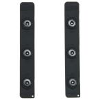 RSタイチ バイク ウエア TRP001 CPS アタッチメントベルト BLACK ペア