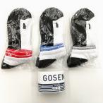 GOSEN F19MS3P 25-28cm ゴーセン メンズショートソックス3足組