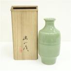  Kyoyaki Kato . гора структура селадон ваза ( вместе коробка )