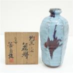  Kyoyaki . внизу .. структура . обжиг в печи шесть поверхность ваза ( вместе коробка )