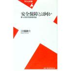 安全保障とは何か／江畑謙介